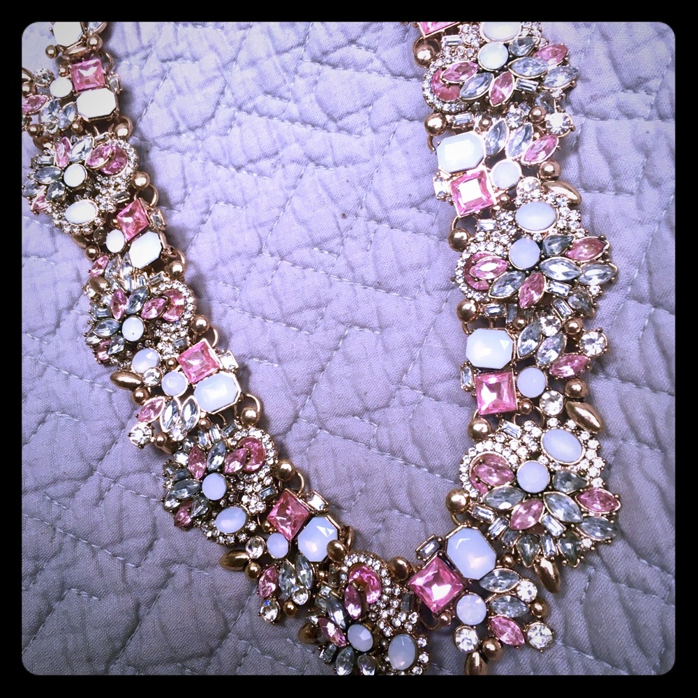 Jeweled Collar Necklace.